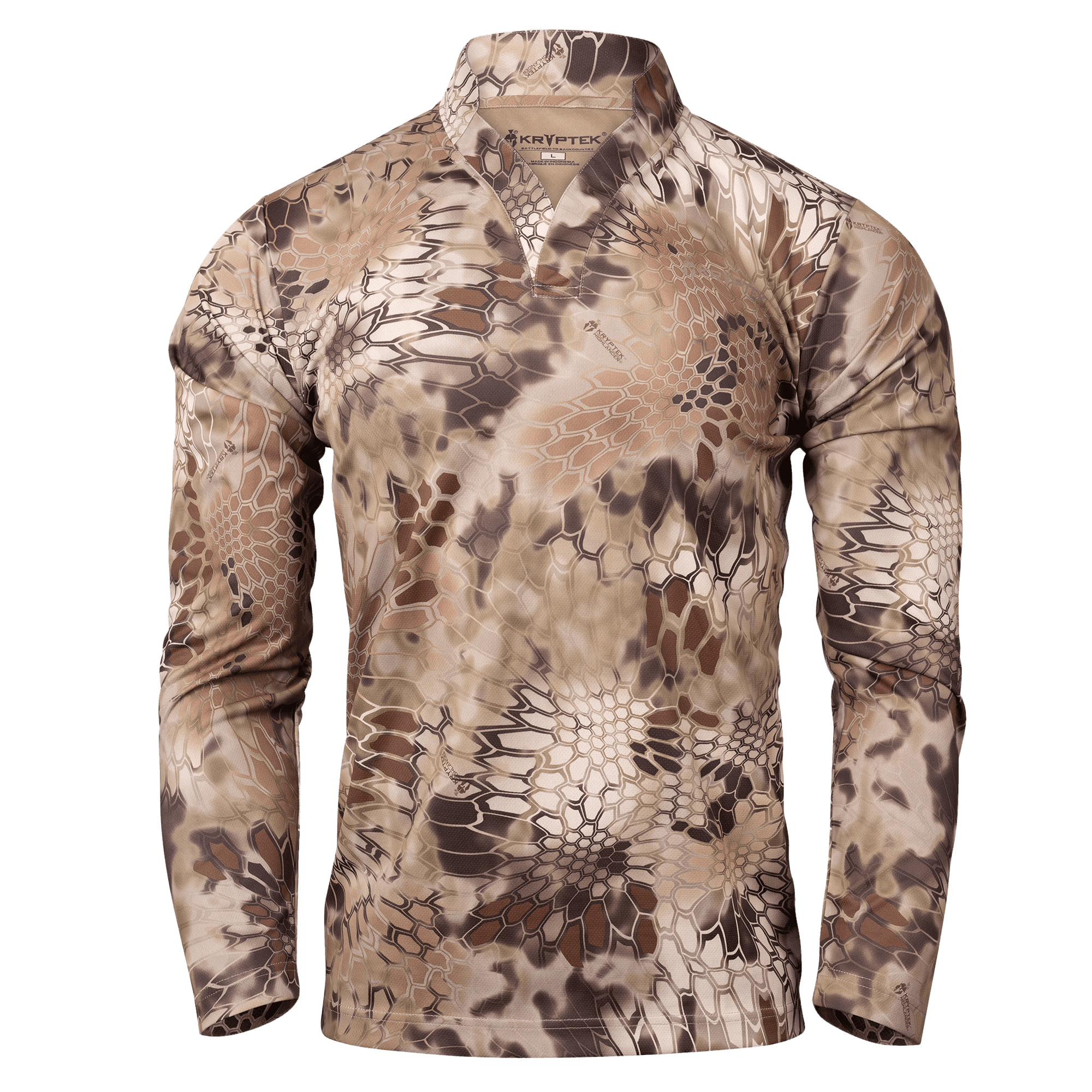 Dallol Hot Weather Rugby LS – Lightweight Kryptek Camo Shirt