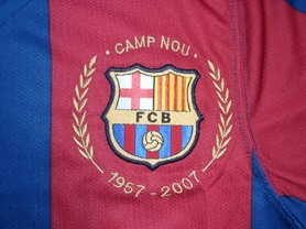 バルセロナ07 ホーム 半袖 ユニフォーム NIKE カンプノウ50周年