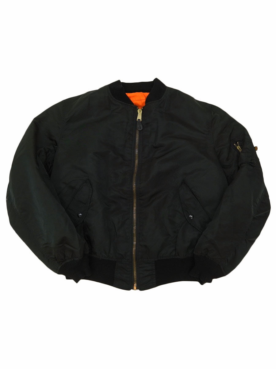 USA製 ALPHA INDUSTRIES MA-1 MIL-J-82790J フライトジャケット