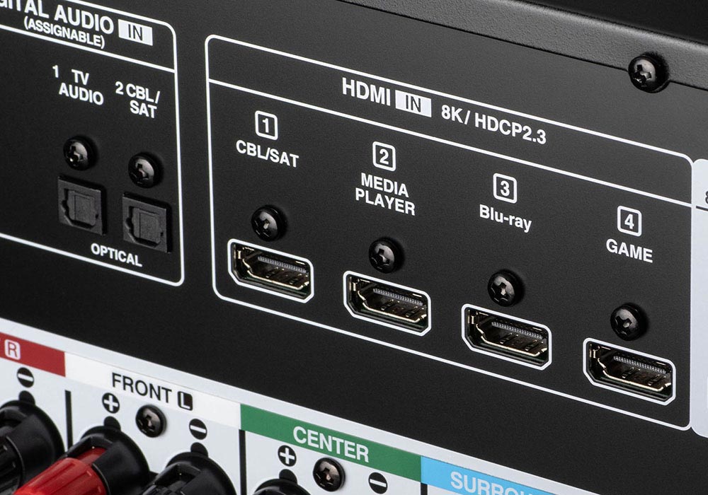 DENON - AVR-X580BT/ブラック（AVRX580BTK）5.2ch AVサラウンド