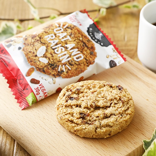 有機グルテンフリークッキー オーツ麦・レーズン 30g(1枚) ジェネラス