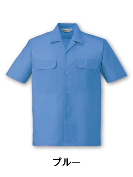 TomoeSAKURA】 2156 エコ製品制電半袖オープンシャツ [春夏]通販ページ