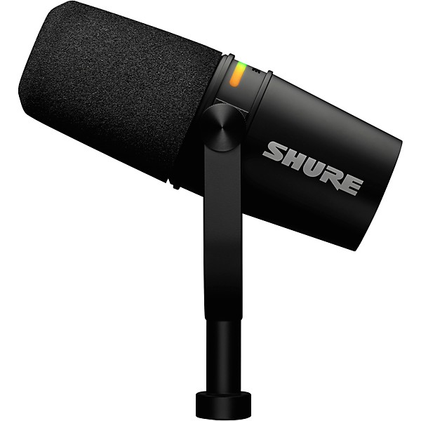 Shure MV7+ Podcast Microphone Black | Guitar Center