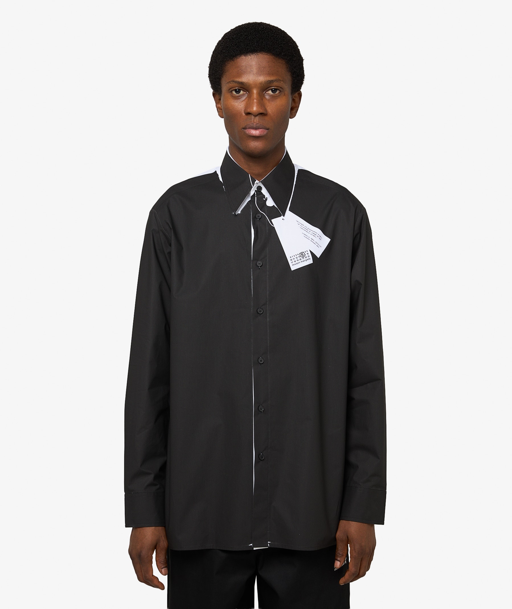MAISON MARGIELA Long Sleeve Shirt | White | SVD USA