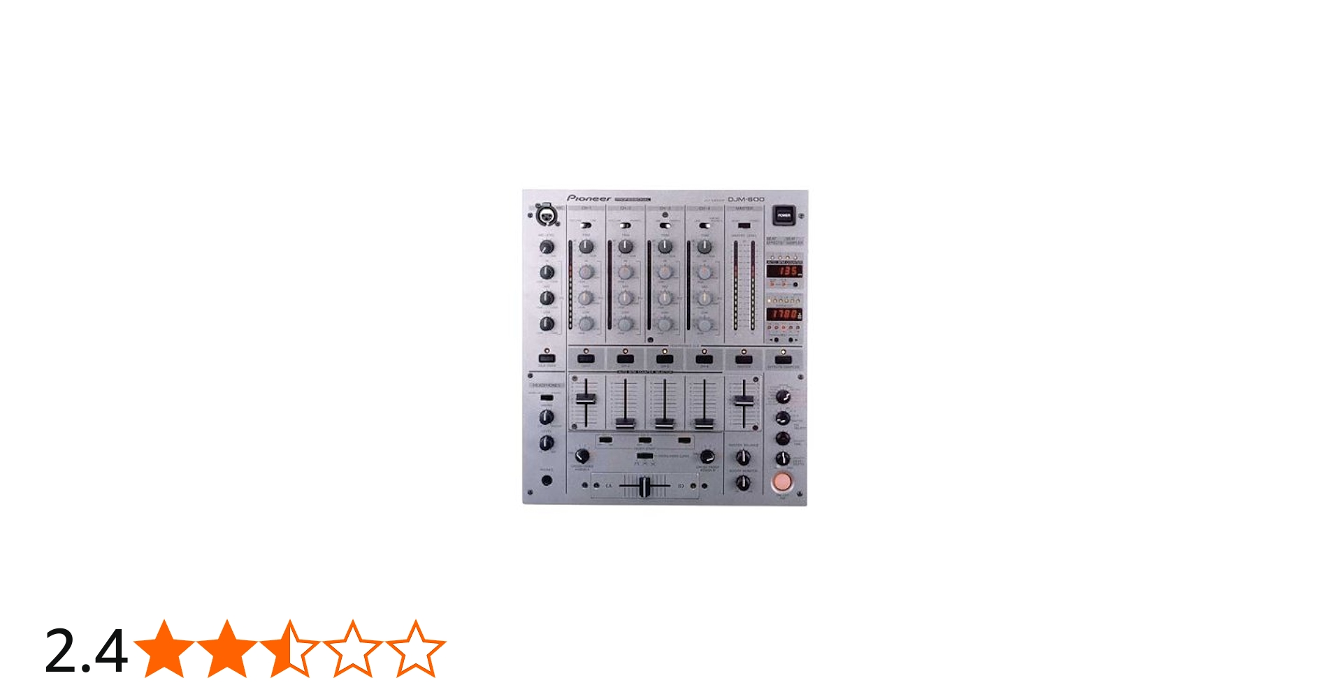 Amazon.co.jp: Pioneer The Professional Deegee Mixer DJM-600 DJ
