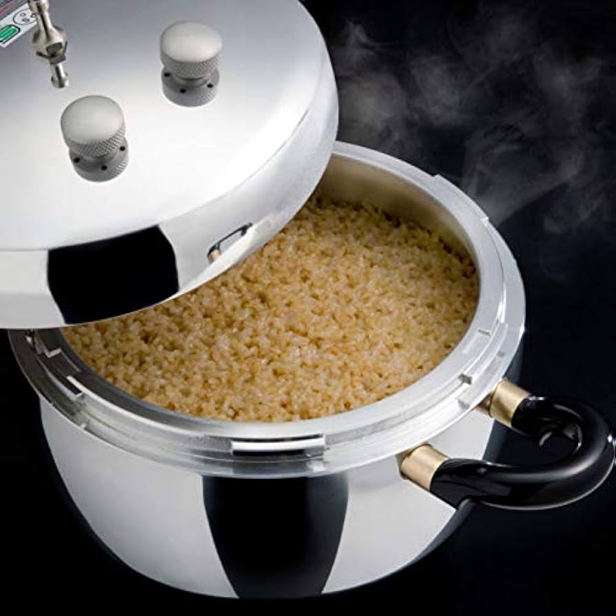 Amazon.co.jp : 玄米炊飯専用圧力鍋 マジックブラウン MB-420 5合炊き