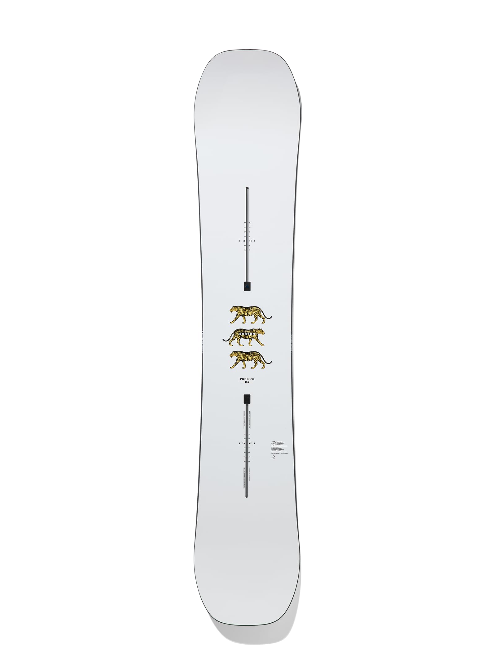 Amazon | Burton メンズ プロセス スノーボード 155cm (W) | Burton