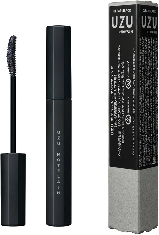 Amazon.co.jp: UZU モテラッシュ まつげ美容液マスカラ クリアブラック