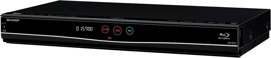 Amazon.co.jp: Sharp Aquos BD-S570 500GB 1 Tuner Blu-ray Recorder