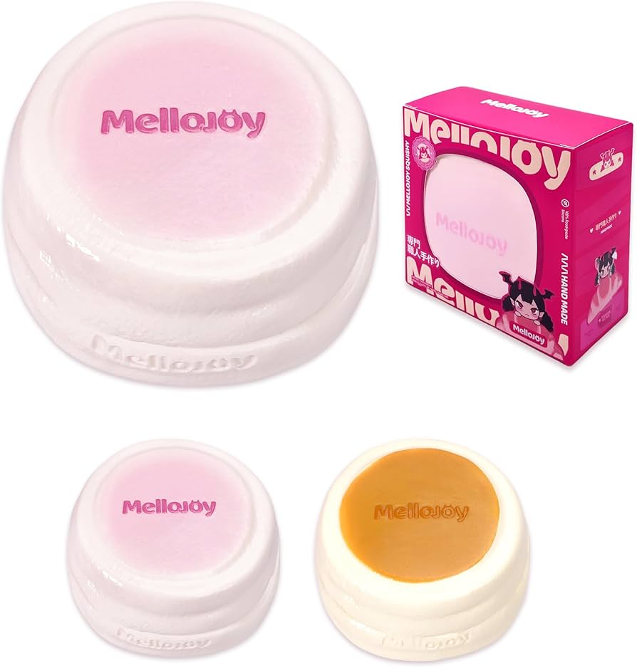 Amazon | Mellojoy - 贅沢スフレ スクイーズトイ ブラインドボックスの