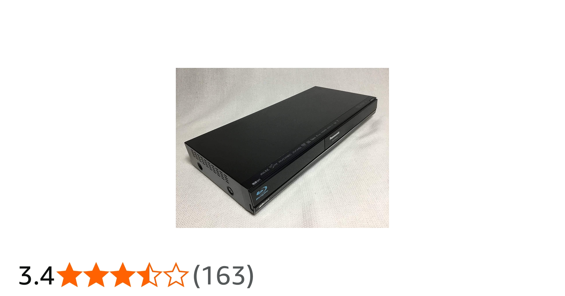 Amazon | パナソニック 500GB 2チューナー ブルーレイレコーダー