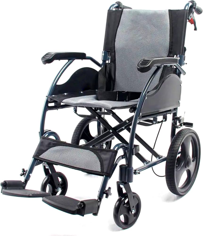 Amazon | Care-Parents 車椅子 介助式 簡易 軽量車椅子 アルミ製 自用