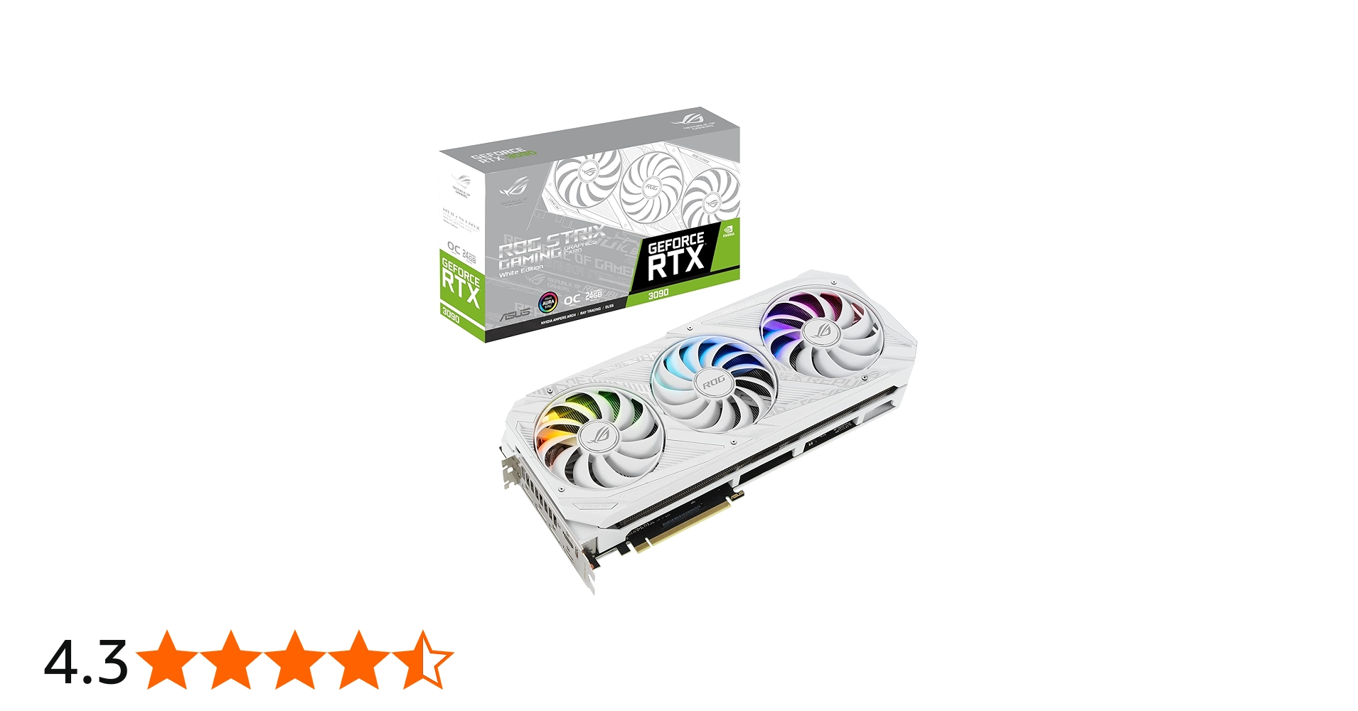 Amazon | ASUSTek NVIDIA GeForce RTX 3090 搭載 トリプルファンモデル