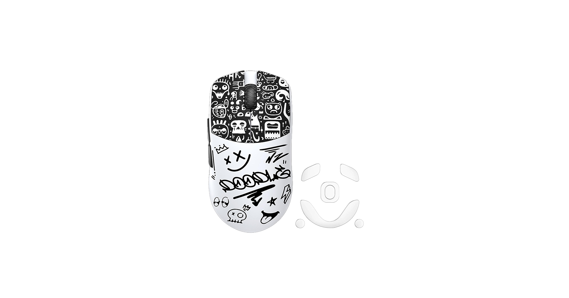 Amazon.co.jp: Lamzu Maya Doodle Gaming Mouse, Amazon Exclusive, 1