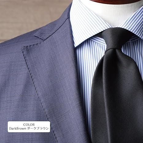 Amazon | [Y&TAILOR] ネクタイ ウール ドーメル アマデウス DORMEUIL