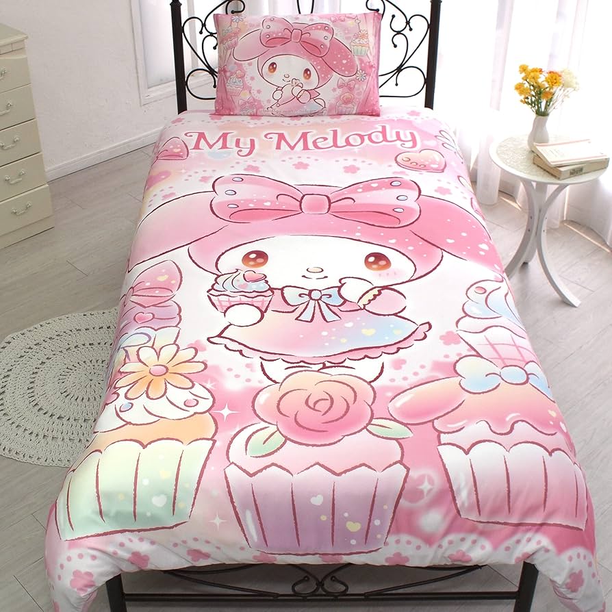 Amazon｜サンリオ(SANRIO) マイメロディ 布団カバー3点セット シングル