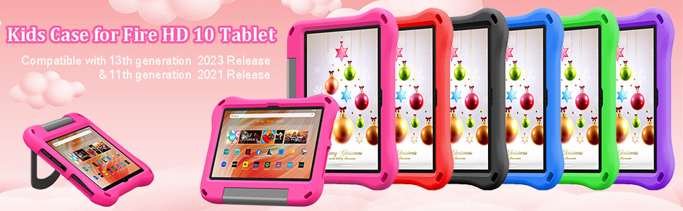 Amazon.com: Fire HD 10 Tablet Case,Fire HD 10 Case for Kids(13th