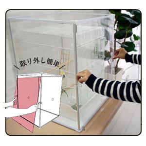 Amazon | とりまる Mサイズ 鳥かご アクリルケース 防寒カバー ケージ