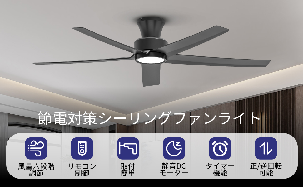 Amazon.co.jp : 【節電-5年保証】TALOYA シーリングファンライト 調光