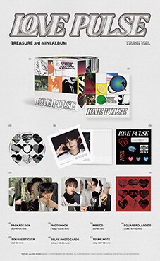 TREASURE 3rd MINI ALBUM [LOVE PULSE] TEUME VER.（輸入盤）追加