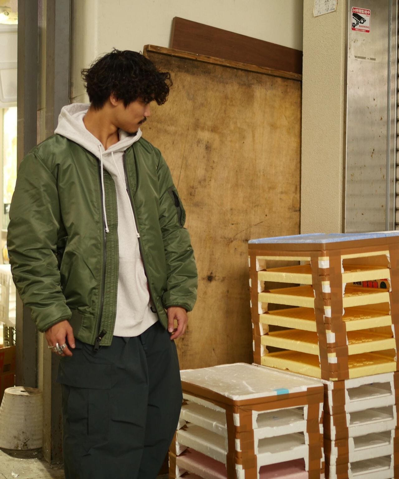 Chaos Fishing Club×AVIREX×BEAVER 別注MA-1 COMMERCIAL | BEAVER