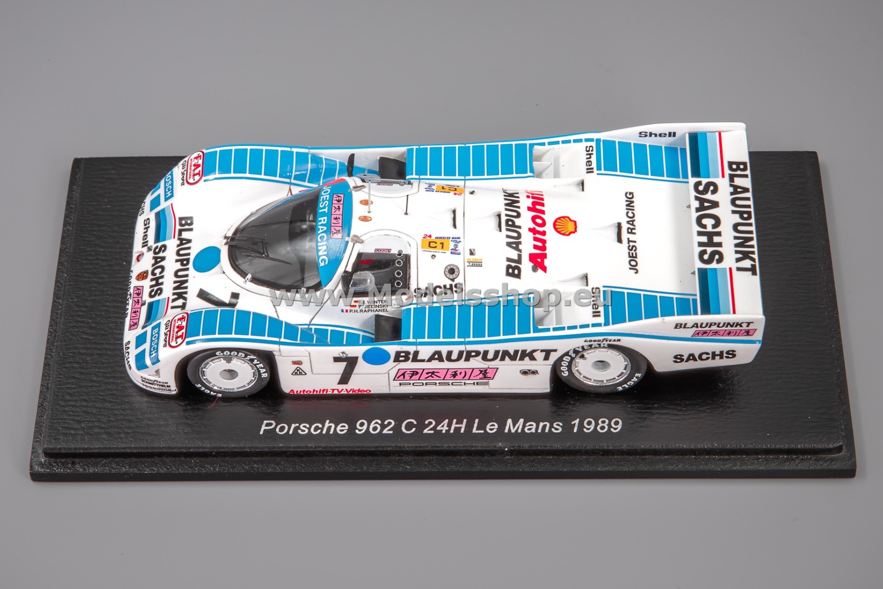 Spark S9877 Porsche 962C No.7 24H Le Mans 1989, J. Winter - F