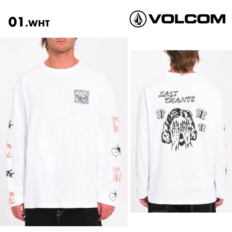VOLCOM/ボルコム メンズ 長袖 Tシャツ FA KEUTCHI LST 2024 FALL