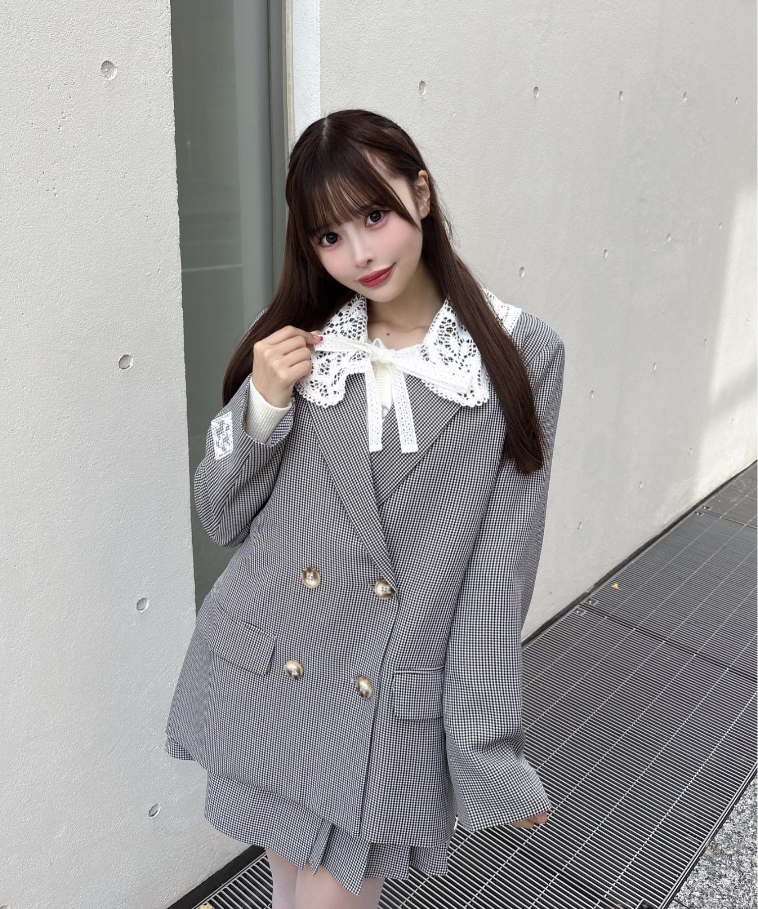 レース衿テーラージャケット – PARK by one way（パークバイワンウェイ）