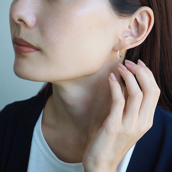 K18YGダイヤモンドピアス | ポンテヴェキオ公式オンラインショップ