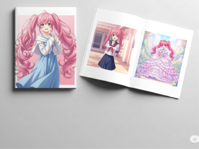 同人誌_オールカラー_A5_中綴じ - オタクと成長する同人誌印刷・グッズ