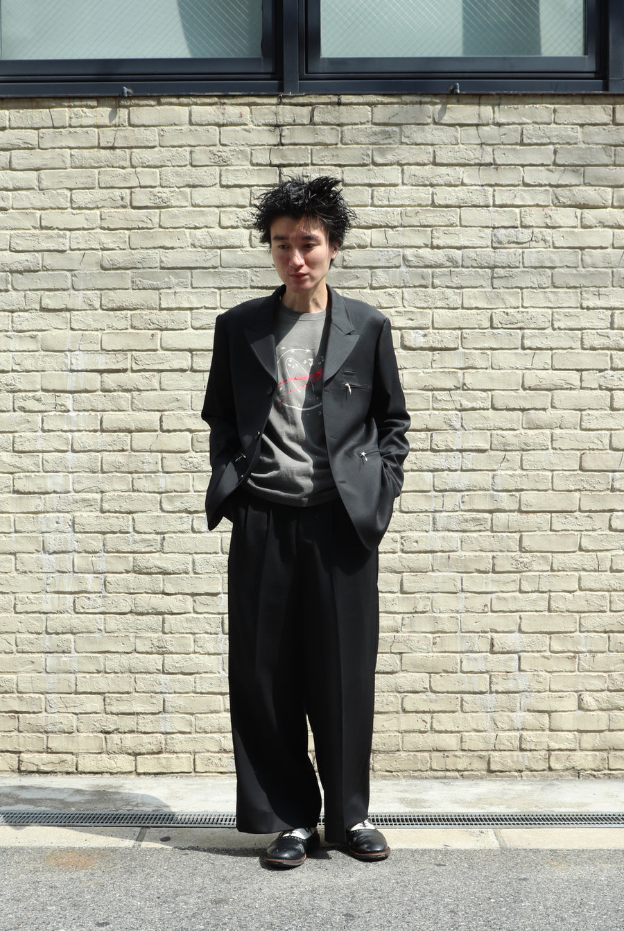 MASU(エムエーエスユー)のTUCKED WIDE TROUSERS BLACKの通販｜PALETTE