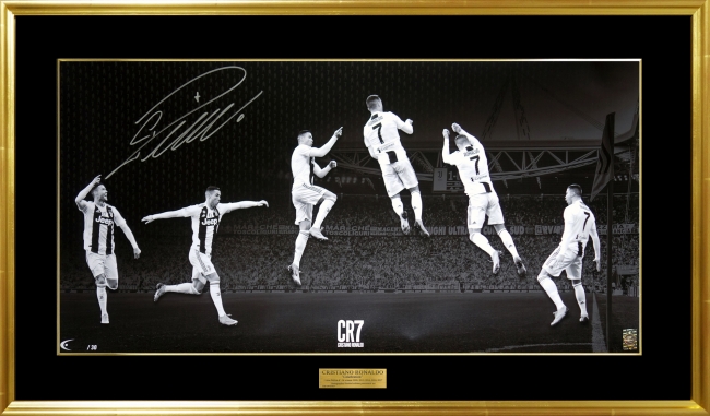 バロンドール2019発表記念！ロナウド公認の直筆サイン入り限定