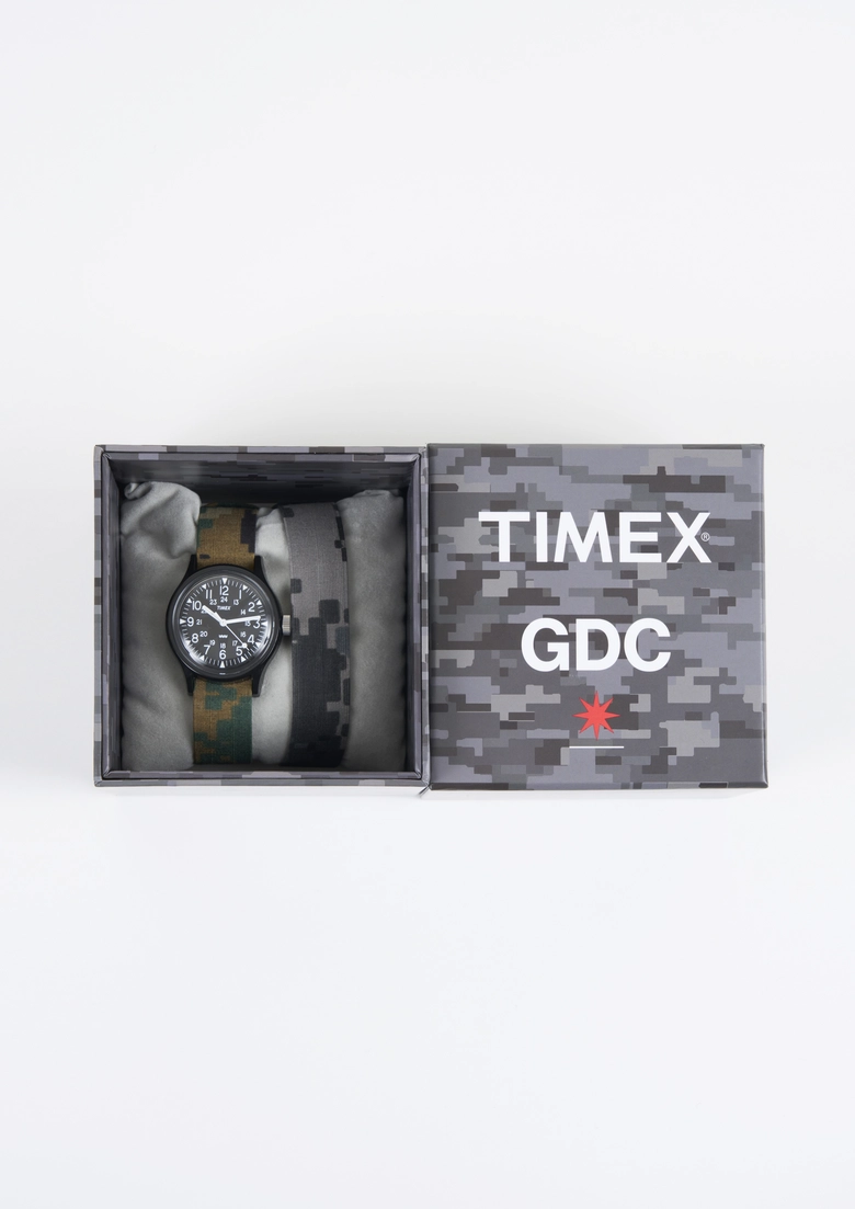 GDC×TIMEX、アーバンミリタリーなチームアップモデルを3/22（土）発売