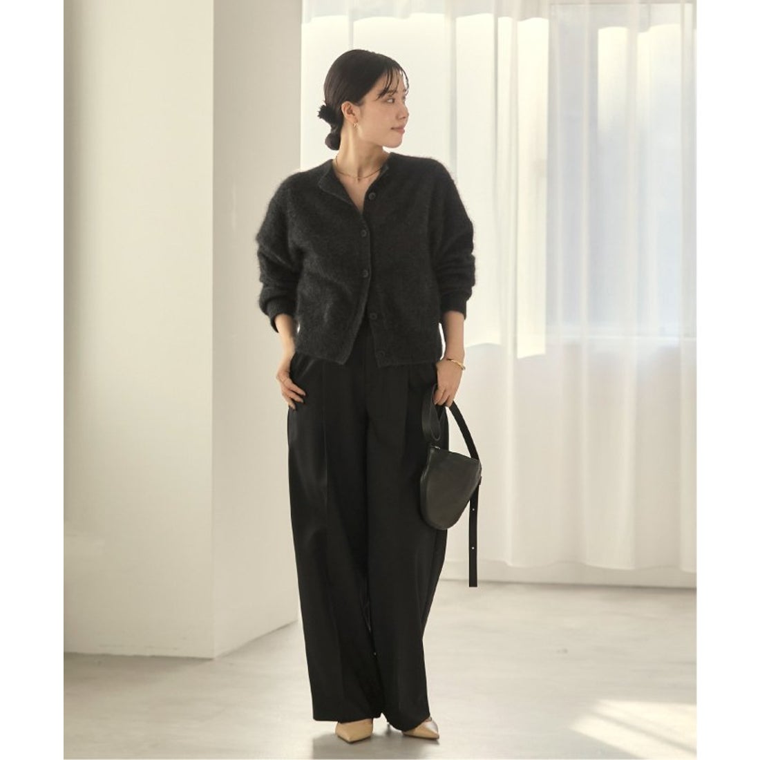 プラージュ Plage 《WEB限定追加》Fur Back Open プルオーバー