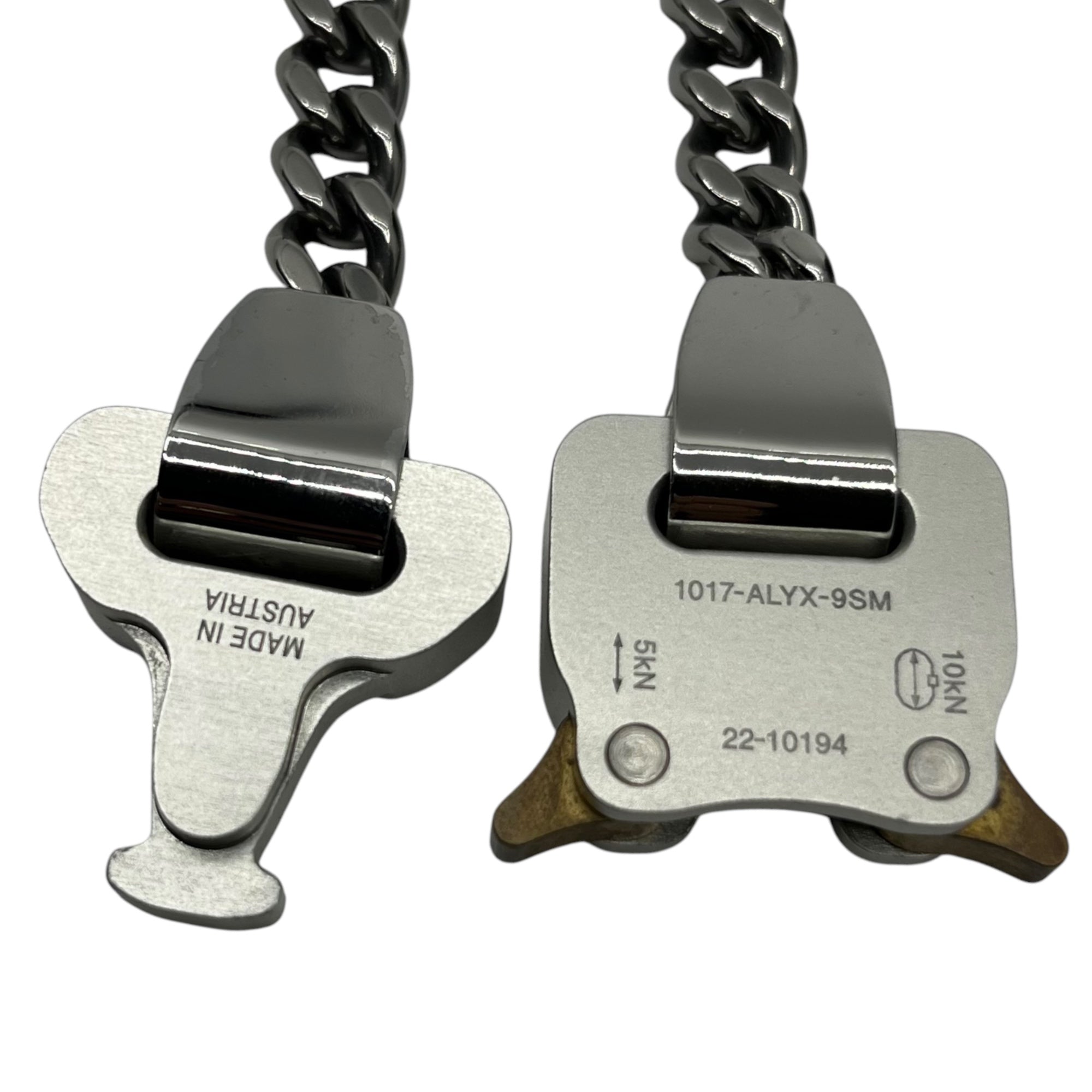1017 ALYX 9SM(アリクス) Roller coaster buckle chain necklace