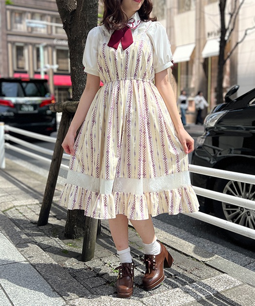 レースアップリボンキャミワンピース | POETIQUE -outlet- | axes