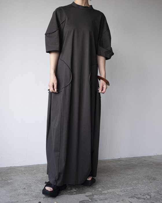 VONIQUE / ENFOLD/SOLID DRESS