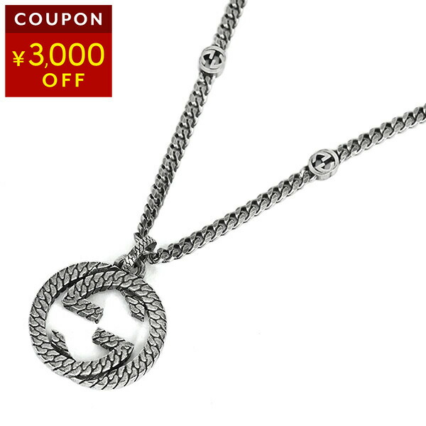 楽天市場】グッチ ネックレス GUCCI インターロッキングG 604155 J8400