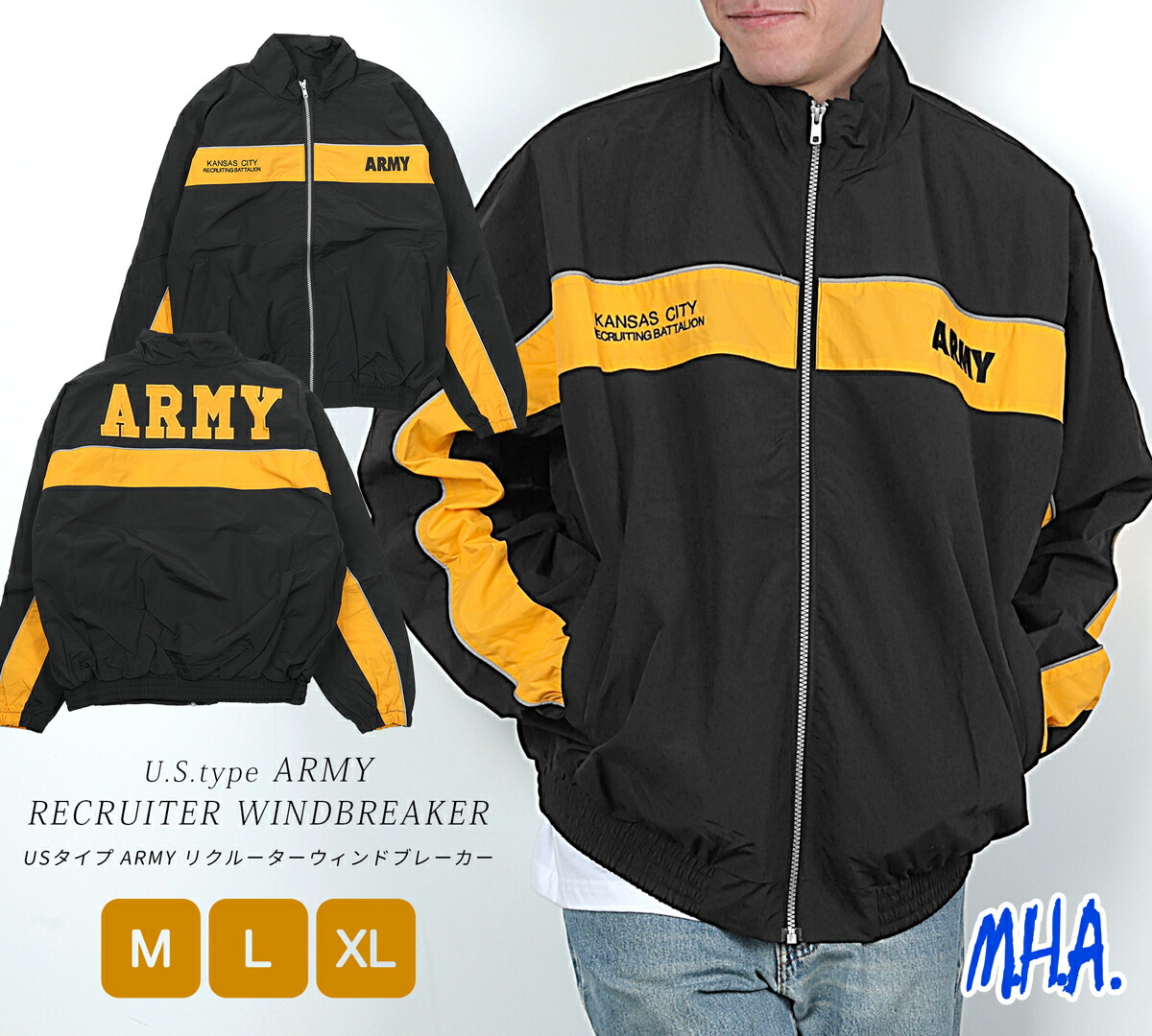 楽天市場】メンズ ミリタリージャケット ナイロンジャケット USタイプ