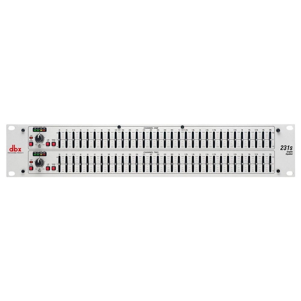 楽天市場】dbx 1231 2ch 31バンド・グラフィックイコライザー 国内正規