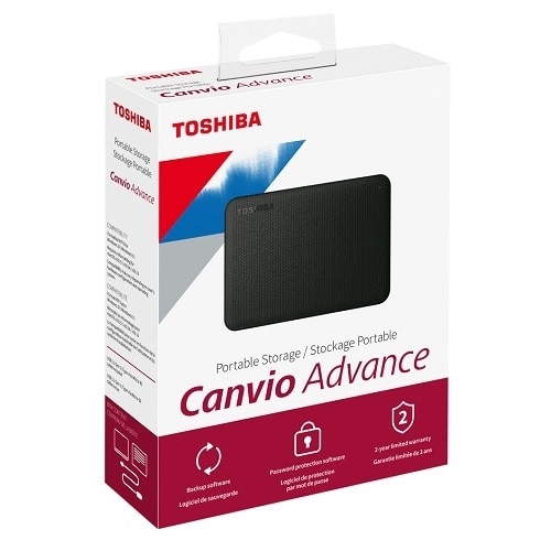 Toshiba Canvio Advance HDTCA20XK3AA 2 TB Portable Hard Drive