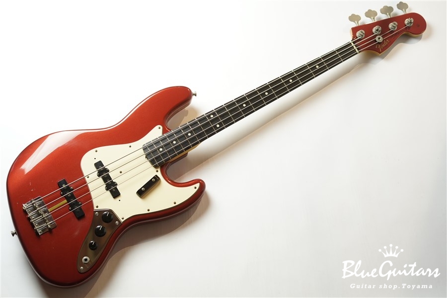 Fender Custom Shop '62 Jazz Bass - Candy Apple Red / Matching Head
