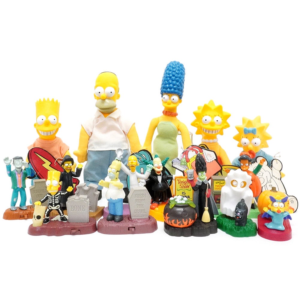 the Simpsons/シンプソンズ×BAGER KING/バーガーキングのミールトイ達