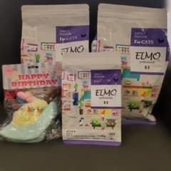 ELMO 室内猫用ドライフード 2キロ2袋400グラム1袋 セット - メルカリ