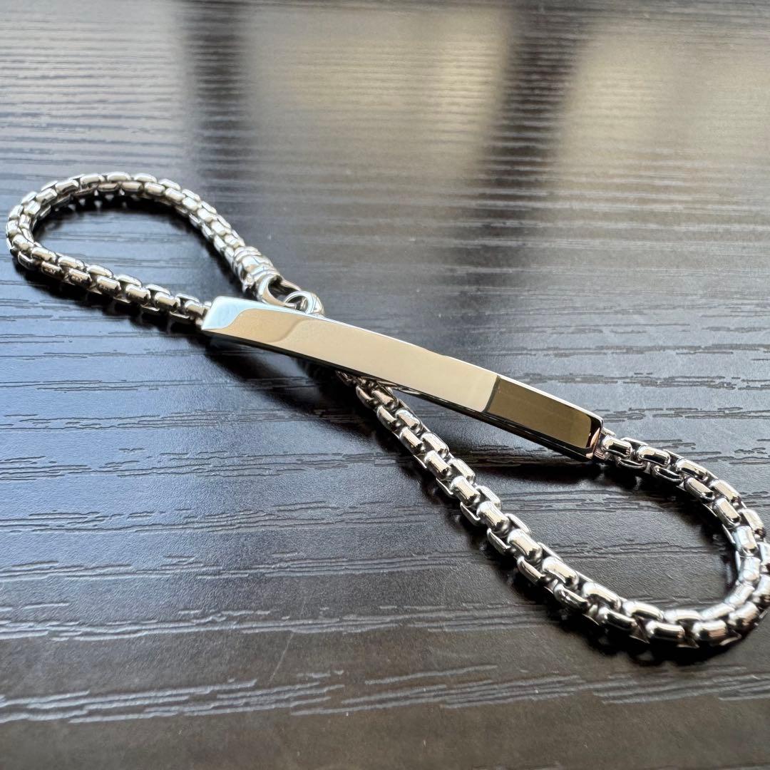 【未使用級】トムウッド/Venetian Tag Bracelet/7.7インチ 未使用級】トムウッド/Venetian Tag Bracelet/7.7インチ - メルカリ