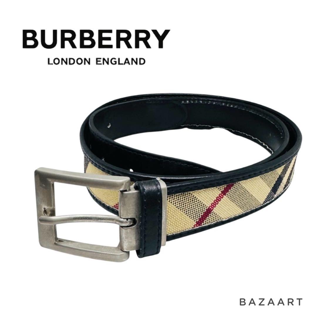 Burberry London バーバリー ロンドン ノバチェック ベルト BURBERRY（バーバリー） 並行輸入 ベルト ロンドンチェック ベルト