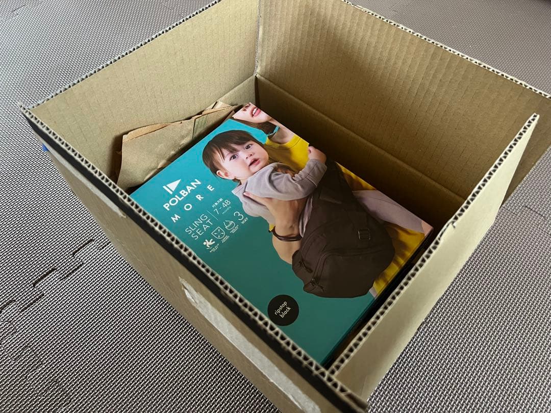 【新品•未使用】ポルバン　モア　抱っこ紐 楽天市場】【公式 楽天1位】 POLBAN MORE ポルバンモア 抱っこ紐