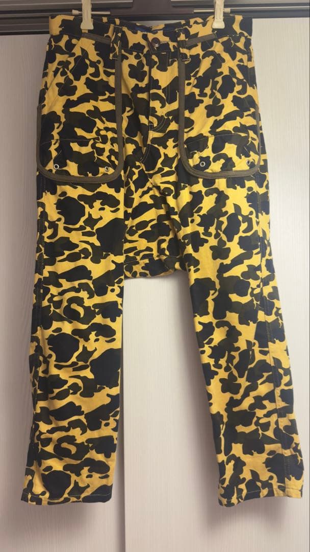 ジュンヤワタナベマン 迷彩柄 サルエルパンツJUNYA WATANABE MAN JUNYA WATANABE MAN(ジュンヤワタナベマン) ステッチデザインサルエル