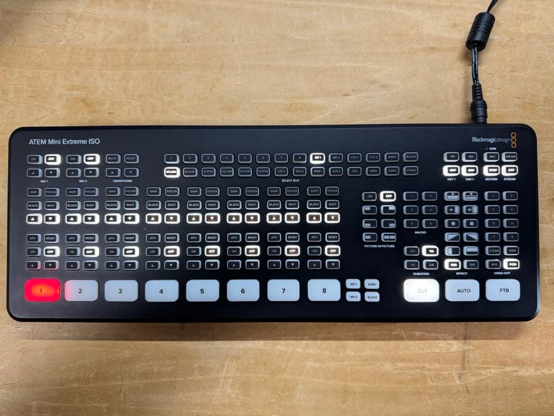 訳あり★ATEM Mini Extreme ISO 機能充実で満足度高！ ATEM Mini – 仕様 | Blackmagic Design