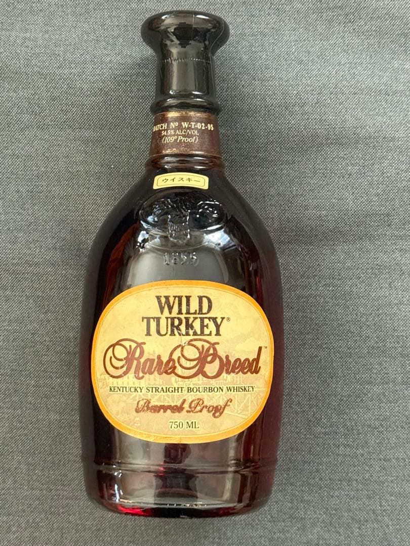WILDTURKEY ワイルドターキーレアブリード旧ラベル入手困難バーボン未開封 ワイルドターキー 【ワイルドターキーの高級品！】 レアブリード 58度